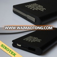 SINOTEK 10000mAh power bank QC3.0 choiceable built-in cable 5v/9v/12v output mobile phone portable battery charger