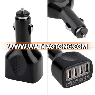 2014 NEW 4Port 2.1A Power Adapter USB Car Charger for Galaxy Tab/iPod