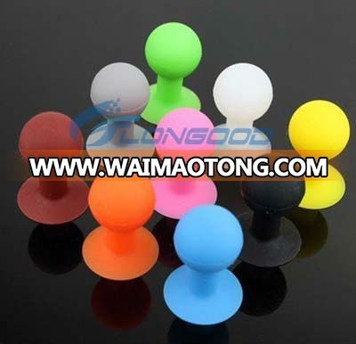 Silicone octopus Suction Ball Stand mobile phone holder for iPhone, for iPad, for iPod